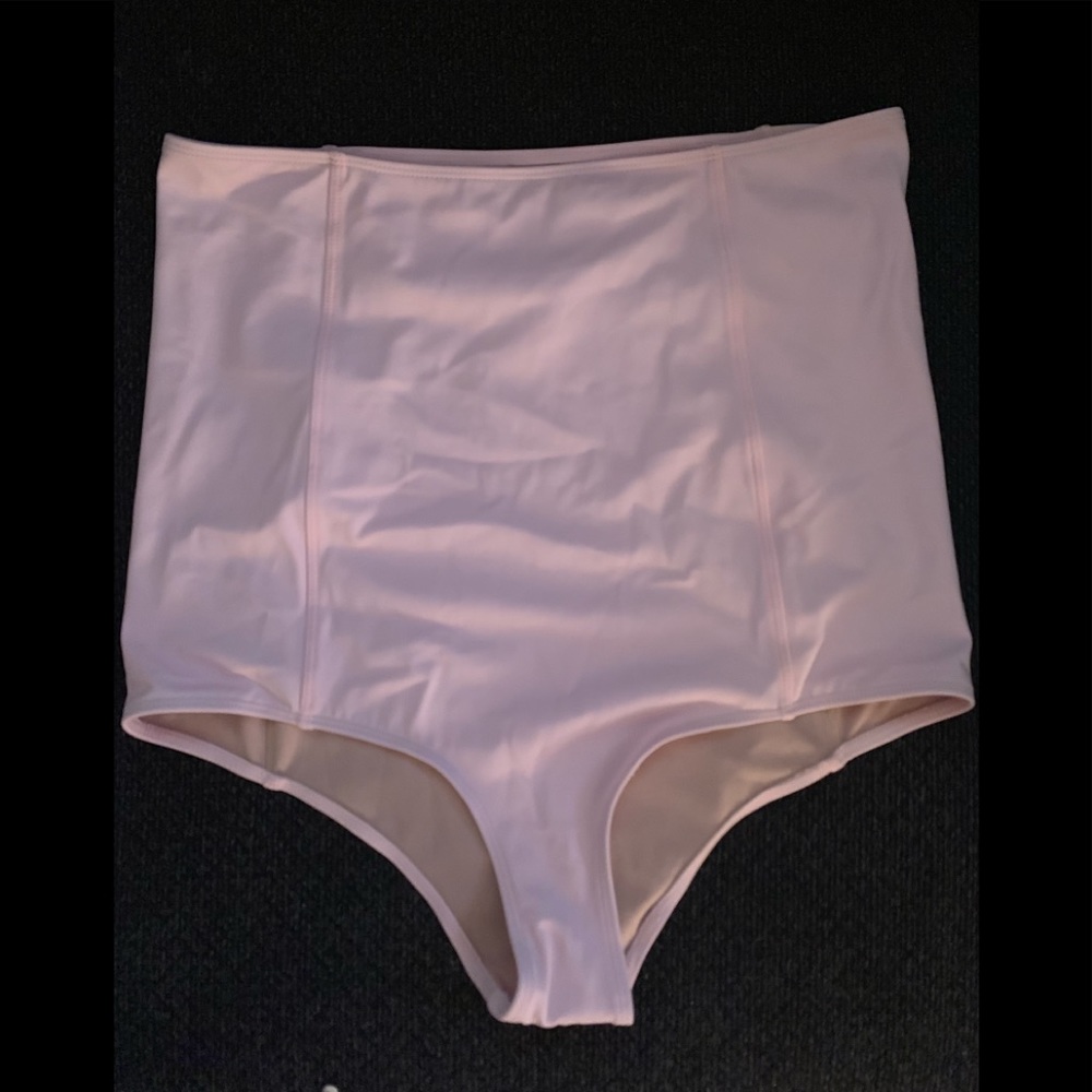 large blush high waist
